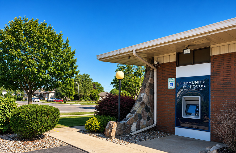ATM at the Community Focus FCU Ecorse Branch