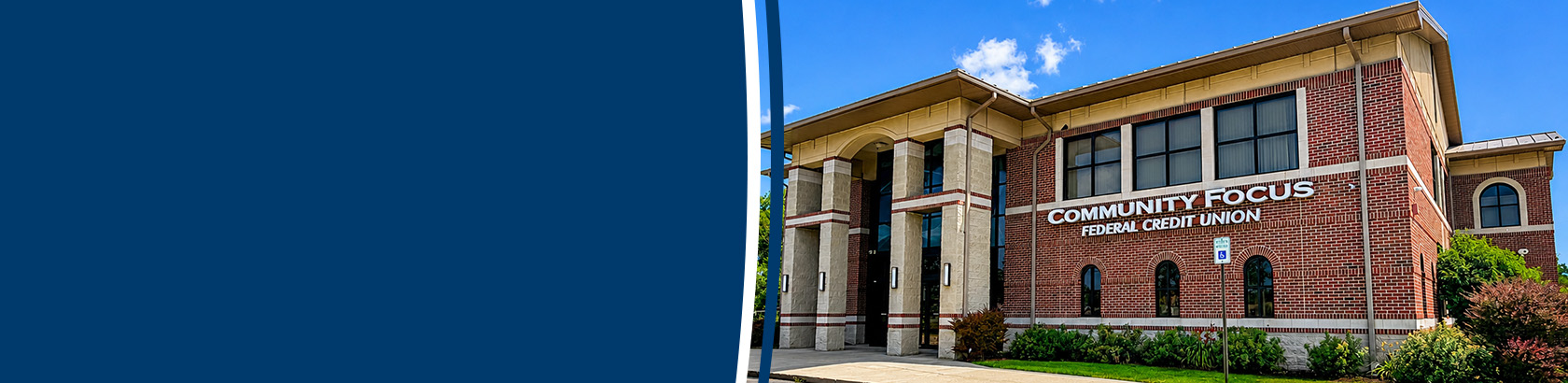 Community Focus FCU main branch in Brownstown