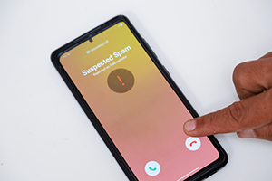 Suspected spam caller id on the phone